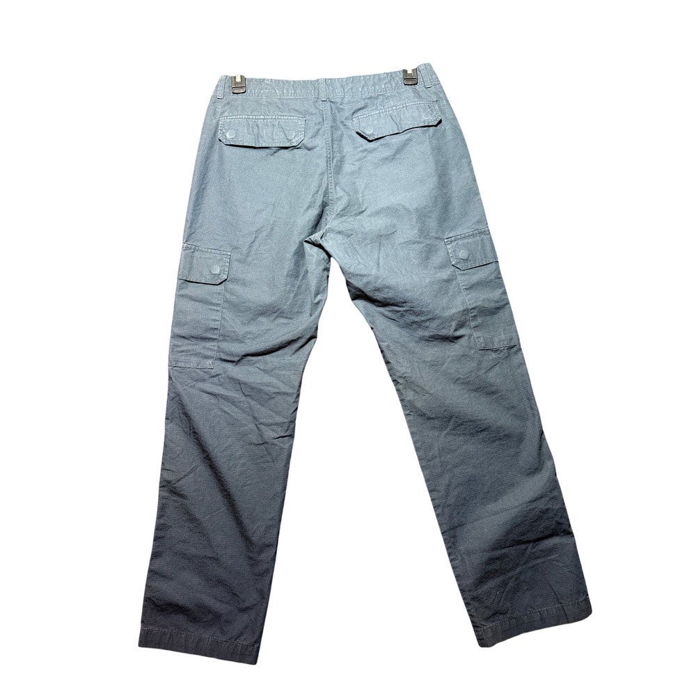 Banana Republic Cargo Pants Mens 32x32 Blue Excellent Ripstop Cotton - Picture 2 of 9